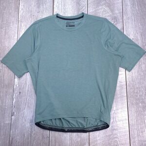 Specialized RBX Cycling Jersey Mens XL Green Short Sleeve Pocket Gripper Hem